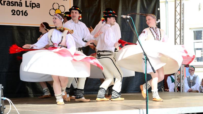 VIII. Mezinárodní folklorní festival Krásná Lípa